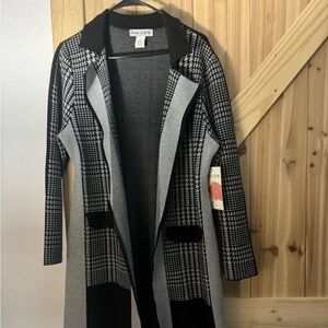 Duster open cardigan